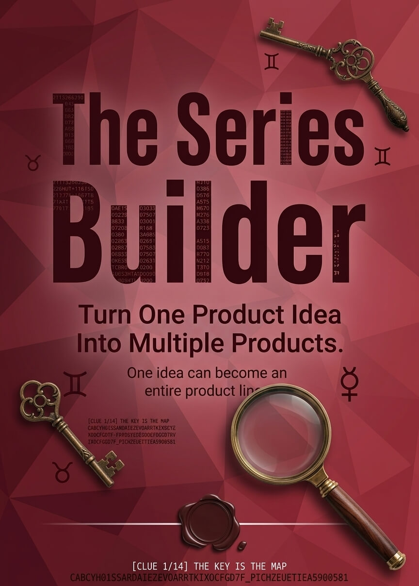 The Series Builder bonus cover — turn one product idea into multiple products